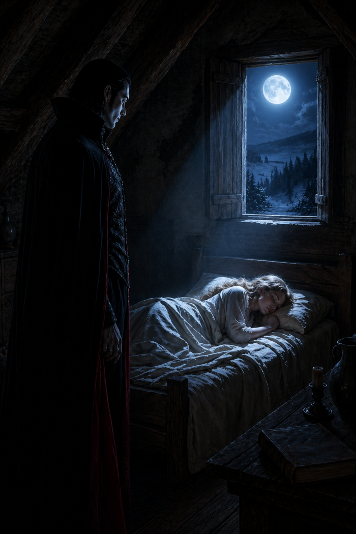 Nächtlicher Besuch – Vampir Erotik